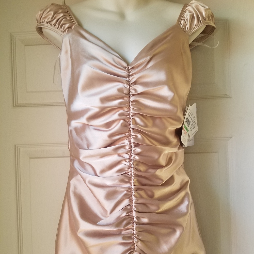 Jessica McClintock Gold Formal Gown